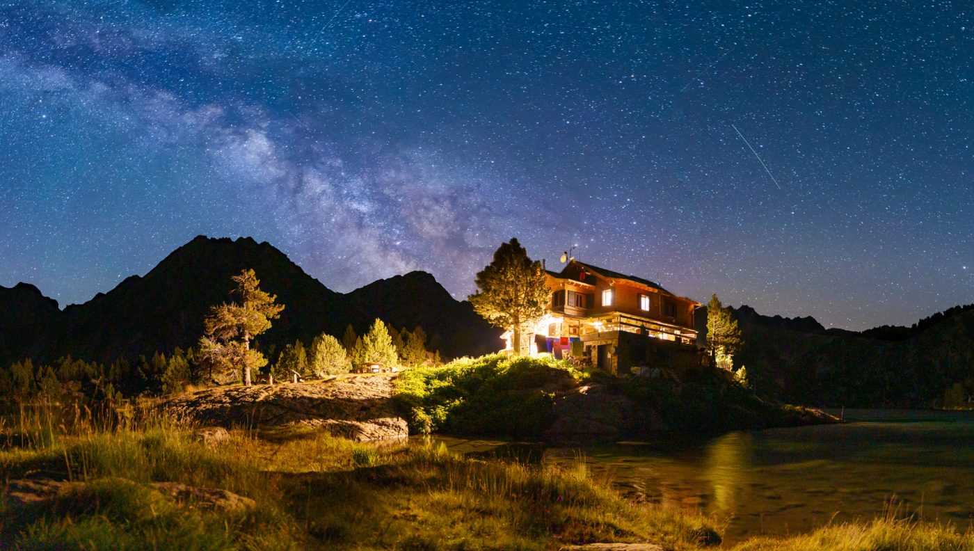 Refugi Josep Maria Blanc al Parc Nacional d'Aigüestortes i Estany de Sant Maurici