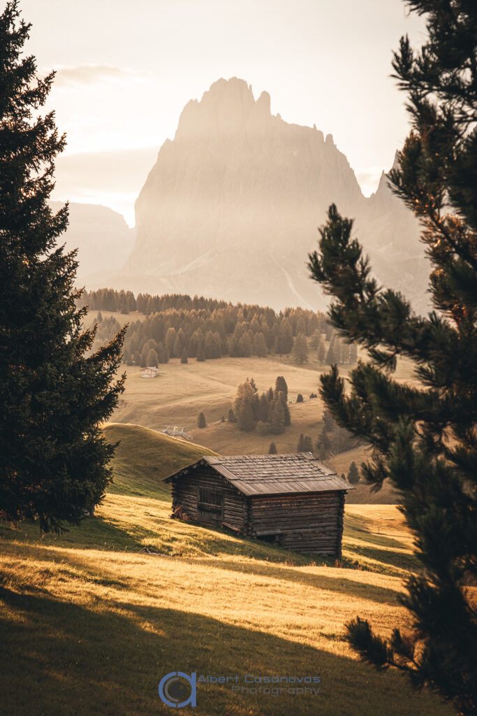 Alpe di Siusi (Seiser Alm) en las Dolomitas italianas