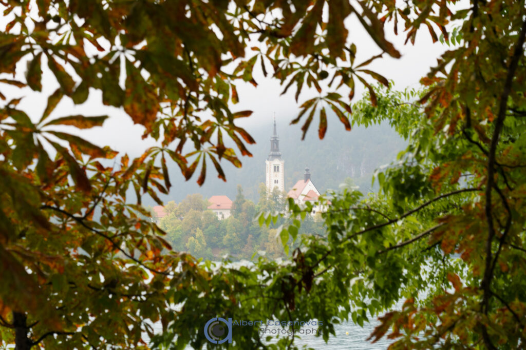 Lago Bled en Eslovenia